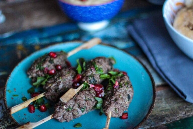 KAFTA – Lebanese Keto Lamb Kebabs