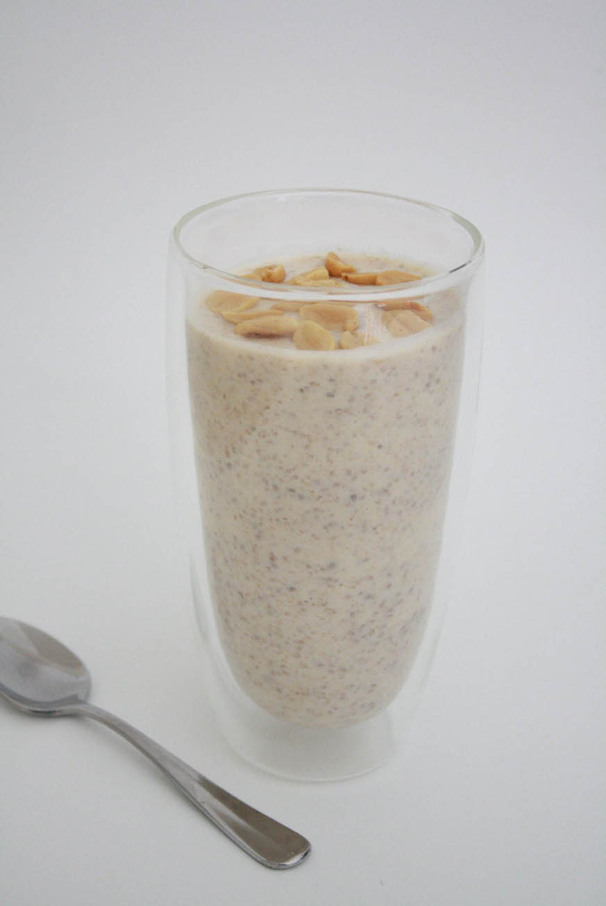 Mad Creations Peanut Butter Chia Pudding #chiapudding #jessshoolbread