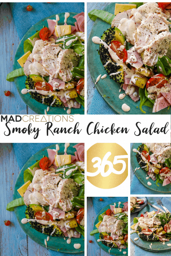 Mad Creations Smoky Ranch Chicken Salad #ketogenicdiet #smokyranch #ketosalad #madcreations