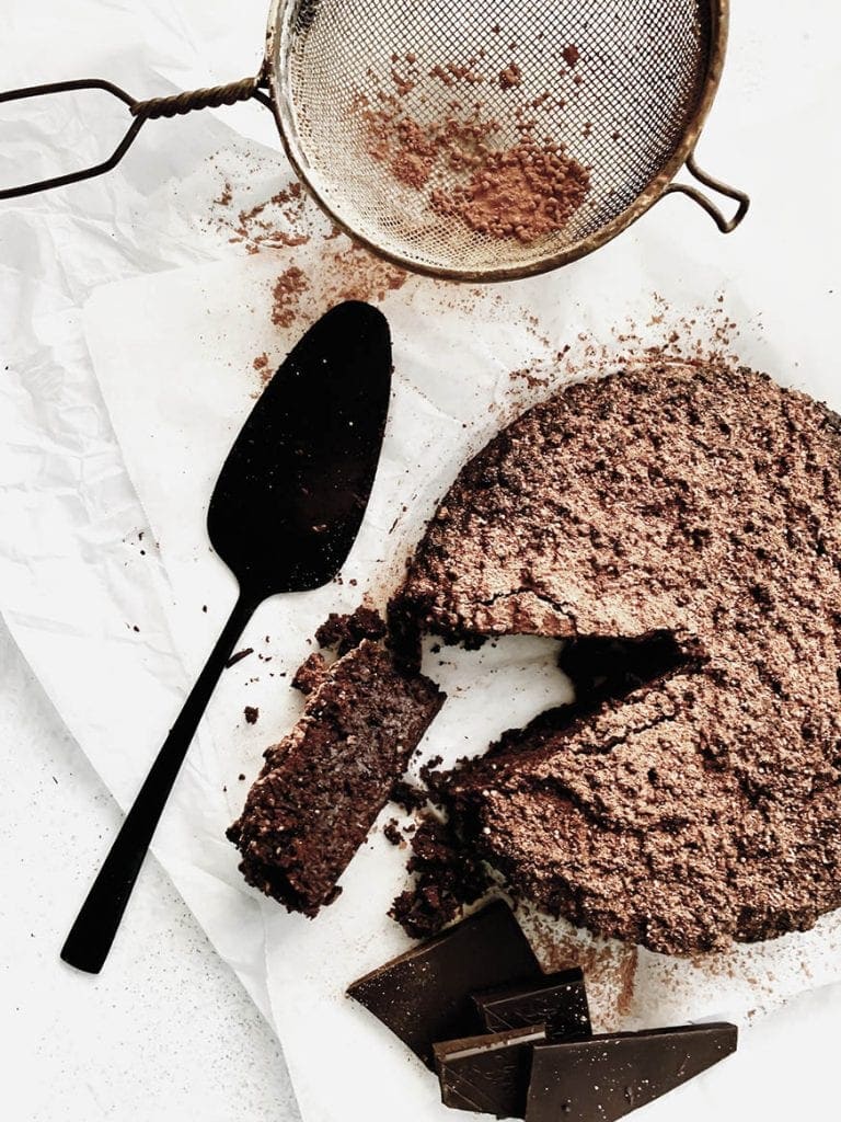 Mad Creations Paleo-Keto Flourless Chocolate Cake #sugarfree #glutenfree