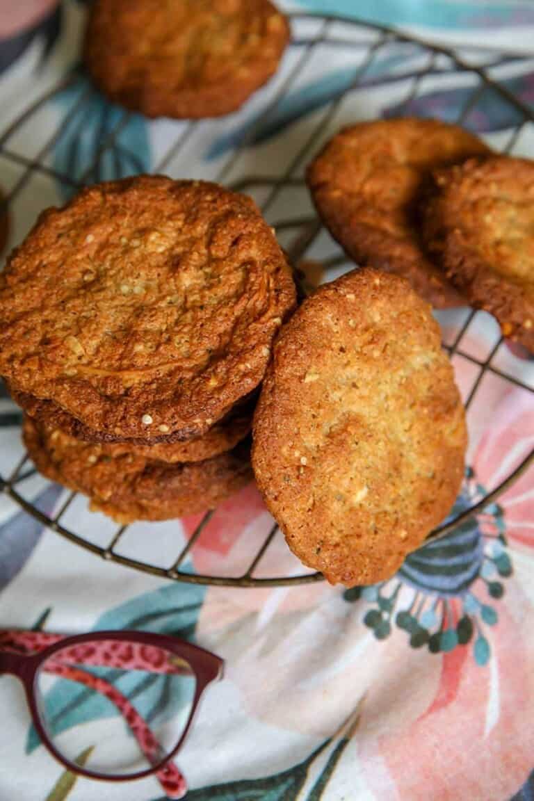 Keto Anzac Biscuits
