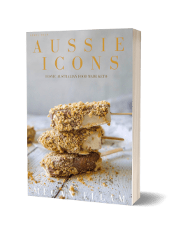 Aussie Icons Keto Recipe eBook cover