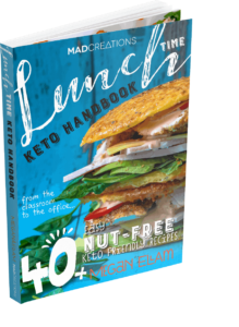 cover of the lunch time keto cookbook