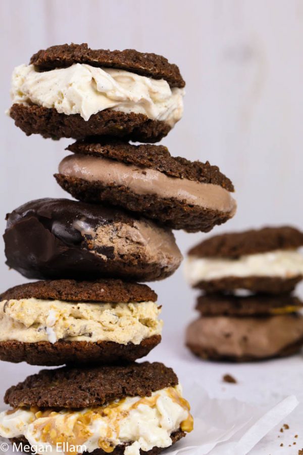 a stack of moonpies.