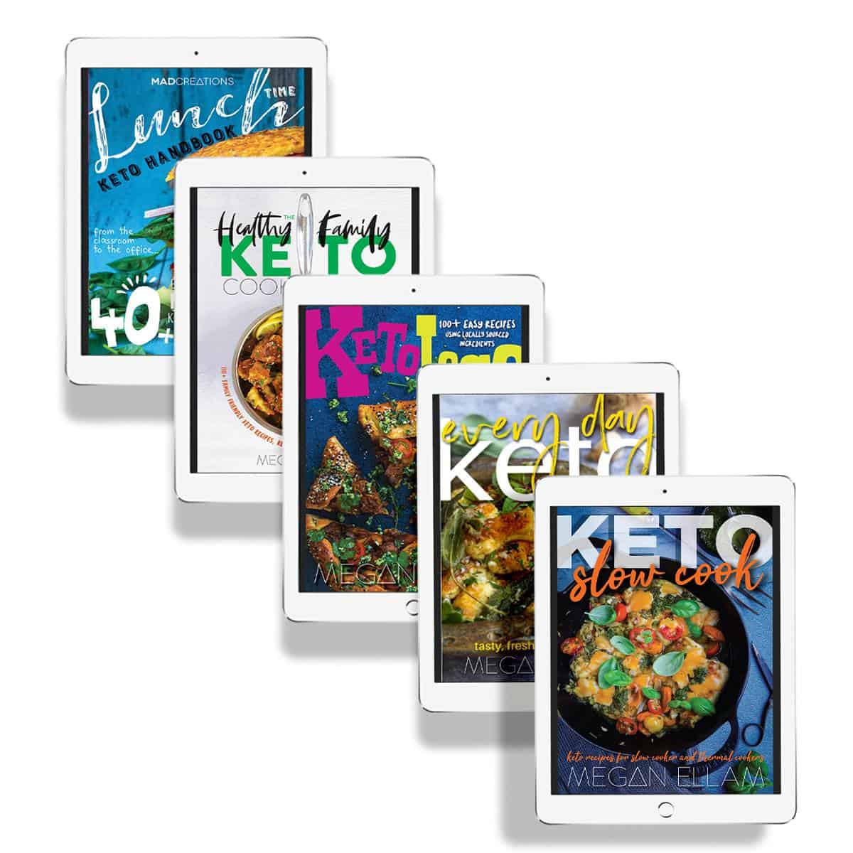 MAD Keto eBook Collection ipad covers.