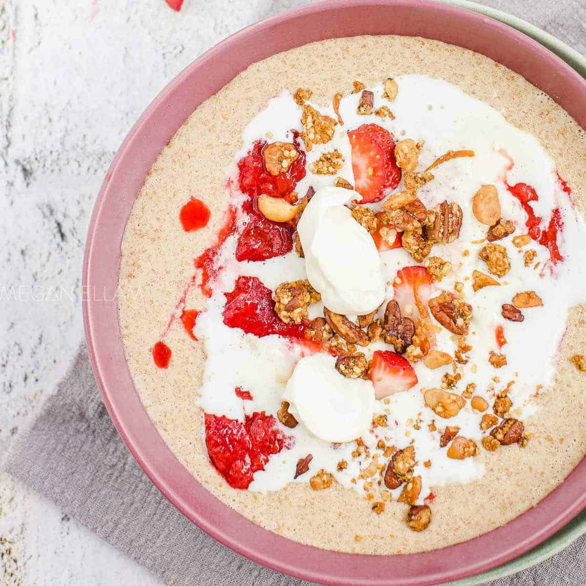 Keto Porridge Recipe | Low Carb, Quick and Easy - Mad Creations Hub